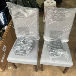 Dining room chairs High back Removable Covers