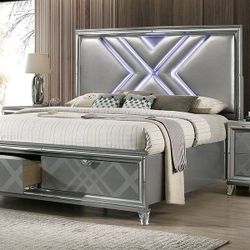 Queen Bed Frame  Dresser   Mirror One Nightstand  Free Local Delivery