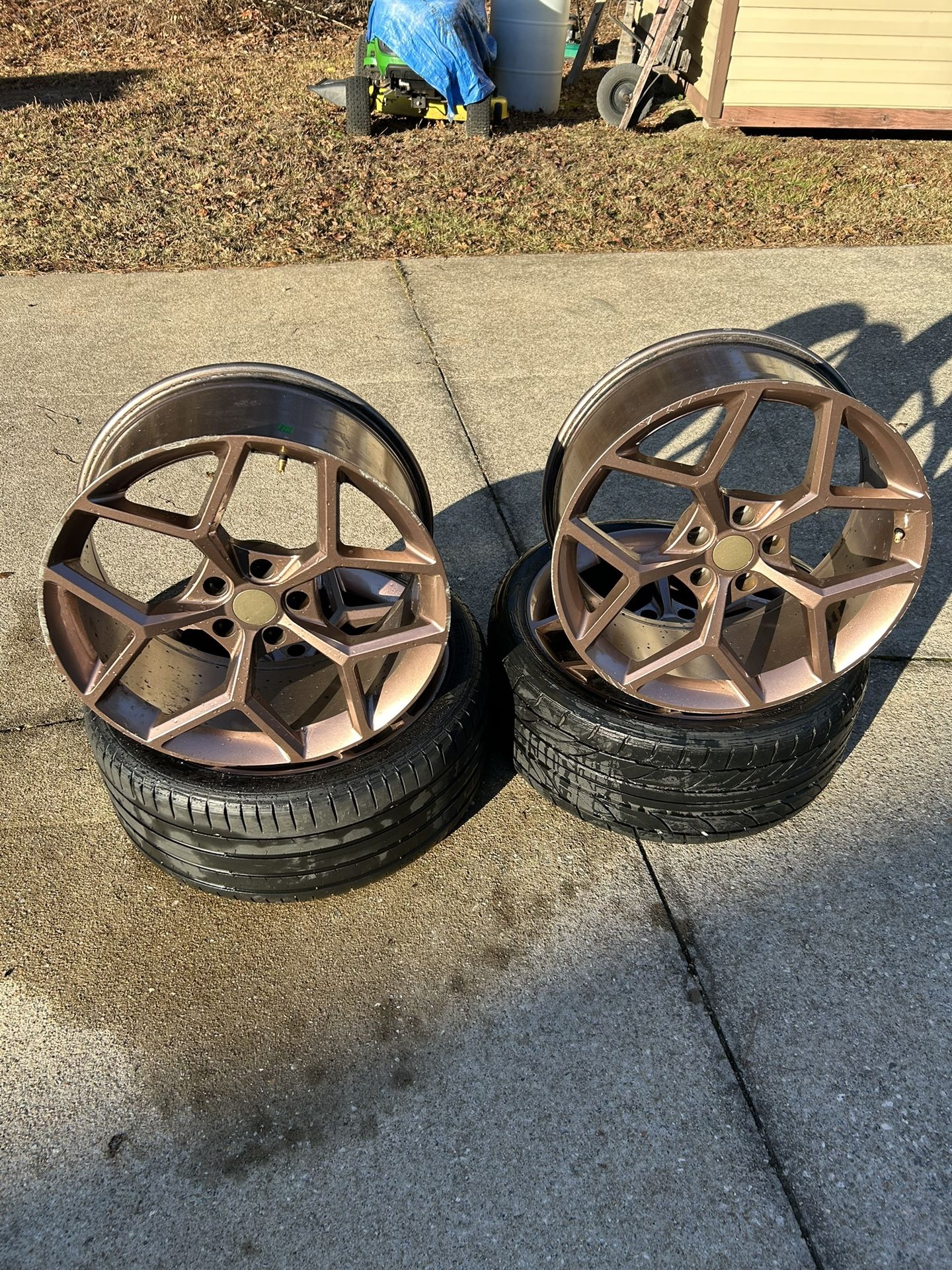 Copper Camaro Z28 Wheels