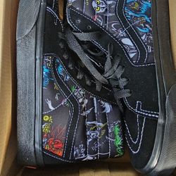 Vans x Disney Sk8-Hi Disney 100 Villains Shoes Sneakers Black 
