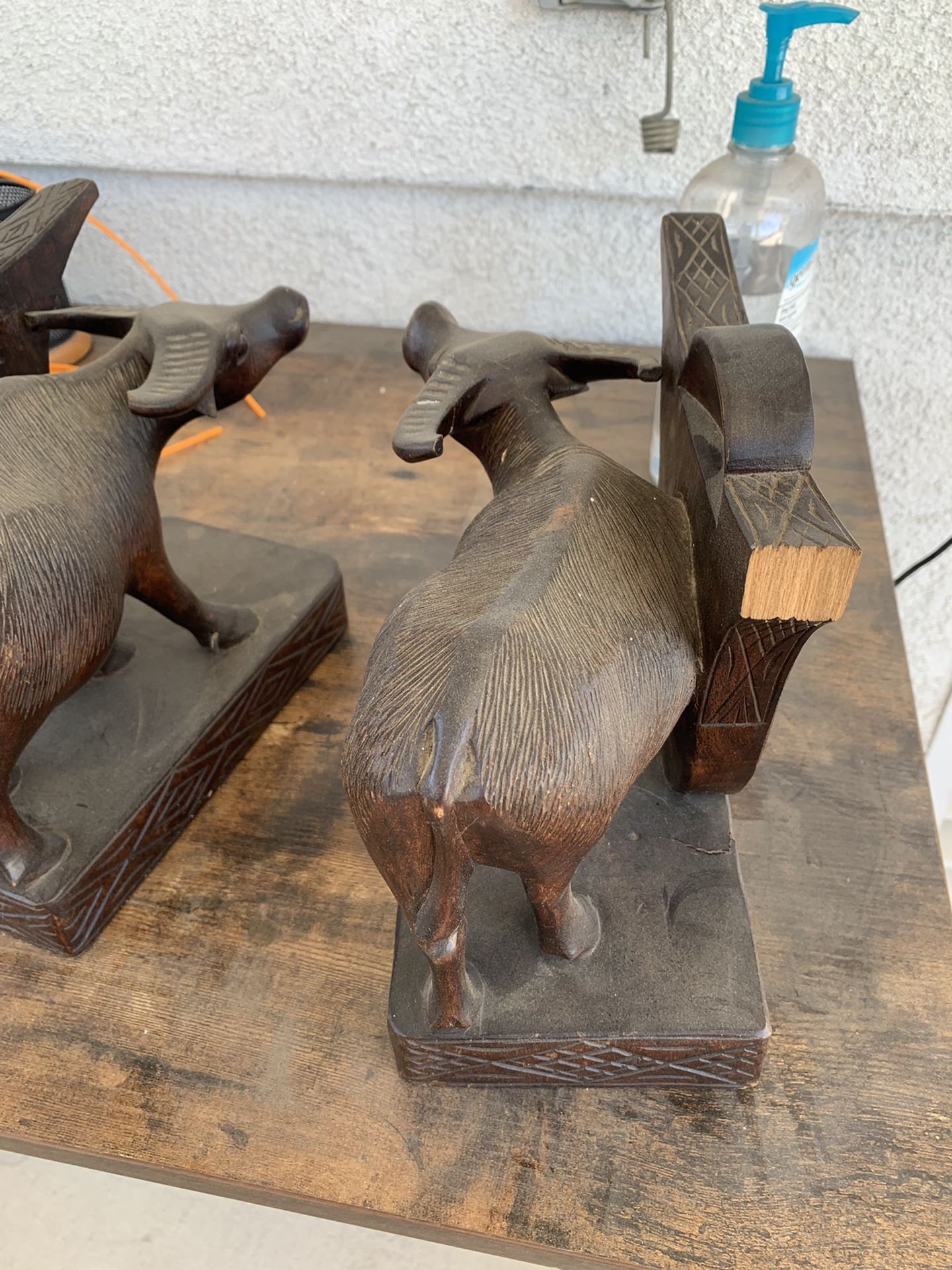 Vintage bookends