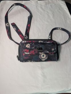 Lug kick flip wallet crossbody