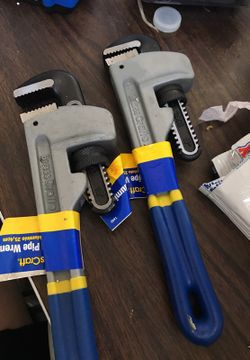 10in pipe wrench 10$ each