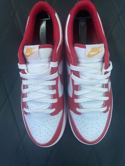 Red And White Nike Dunks 8.5 Men
