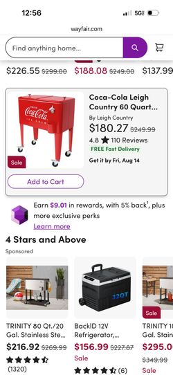 Coca-Cola cooler