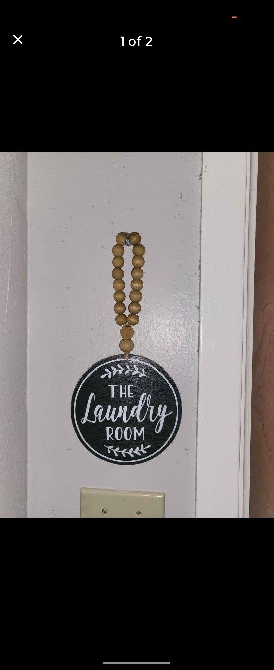 Laundry Sign