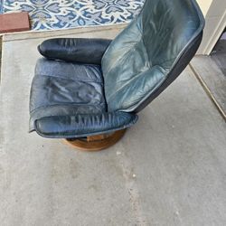 Comfy leather chair