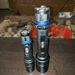 Police/Security Flashlights 5 Different Light Modes 