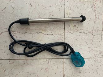 Heater for aquarium stainless steel like new
