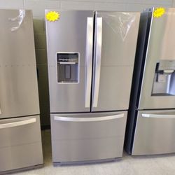 WHIRLPOOL APARTMENT SIZE FRENCH DOOR REFRIGERATOR OPEN BOX ITEM IP2 