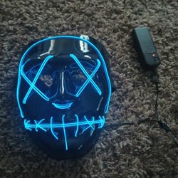 PURGE NEON LIGHT UP MASK 