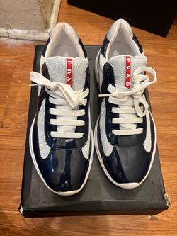 Blue Prada cups