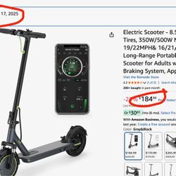 Electric Scooter: Electric Scooter - 8.5"/10''/14'' Solid Tires, 350W/500W Motor
