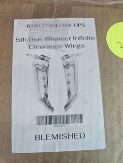 5 Th Gen .4 Runner Infinite Clearance Wings