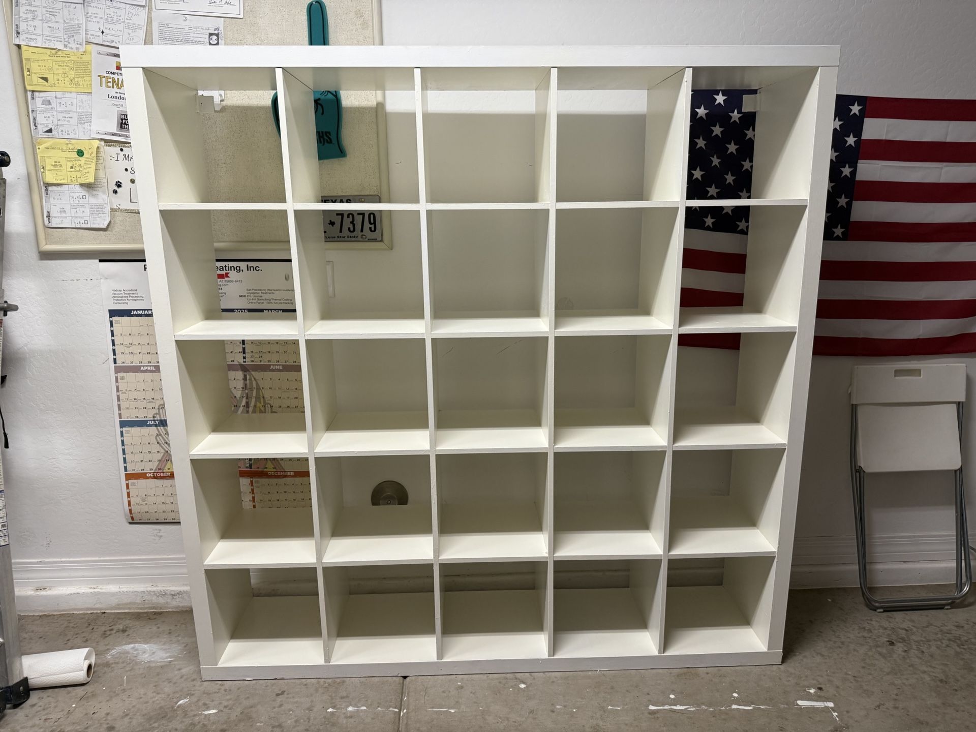 Heavy Duty 25 Cubby Shelf 