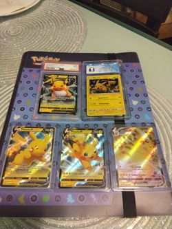 Pikachu card & slabs bundle lot