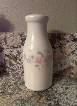 Pfaltzgraff Tea Rose Vase Bottle