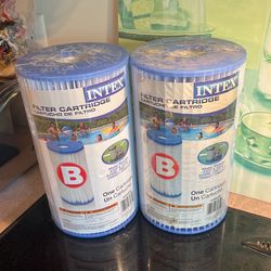 1- INTEX  29005E FILTER CARTRIDGE  $15 Each