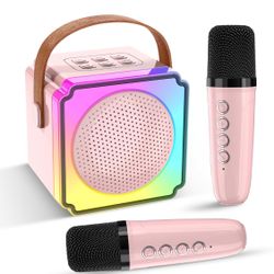 Mini Karaoke Machine for Kids and Adults,Portable Bluetooth 