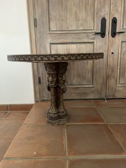 Vintage Pedestal Table