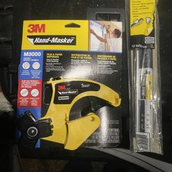 3M Hand Masker and paper/plastic cutting blade.