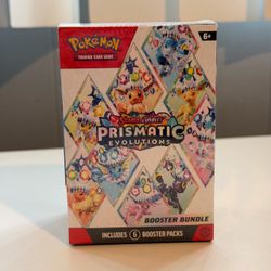 Pokémon Scarlet & Violet Prismatic Evolutions Booster Bundle