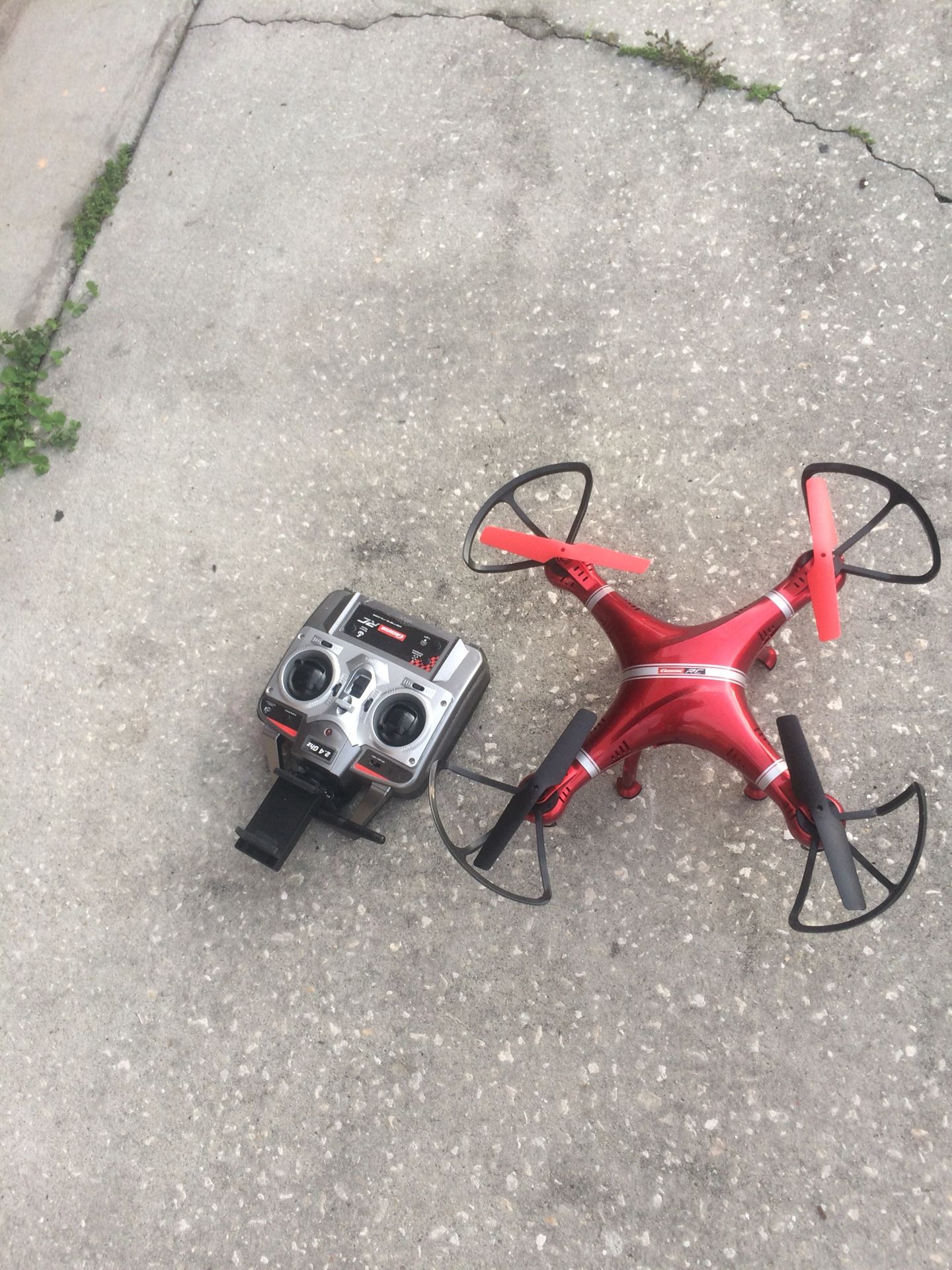 Carrera RC drone with camera