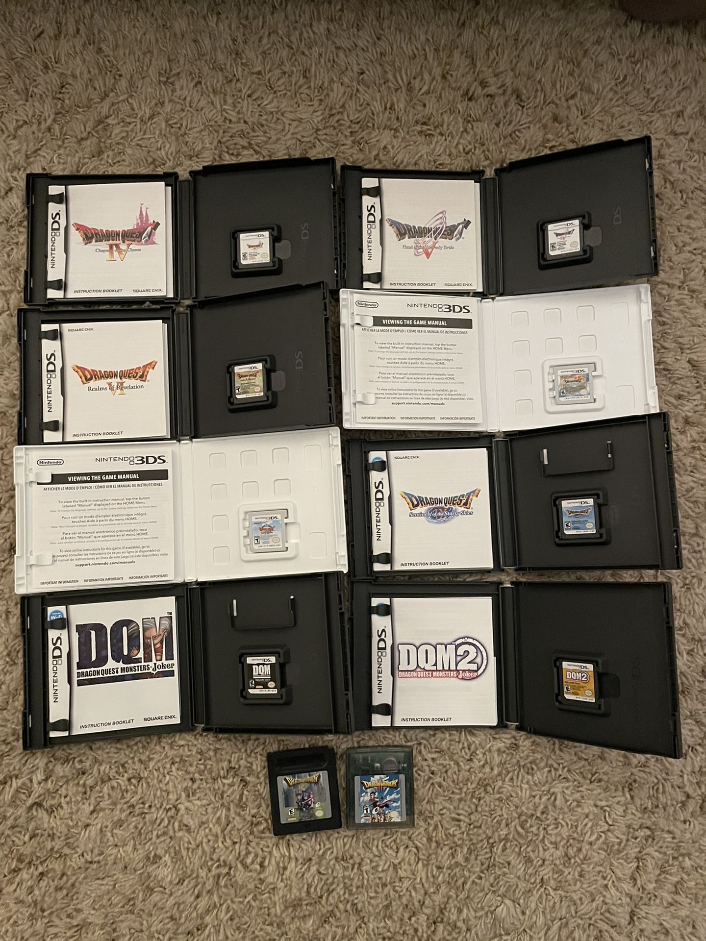Dragon Warrior/Quest Handheld Games