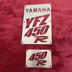 Yfz 450 Warning Label Plates