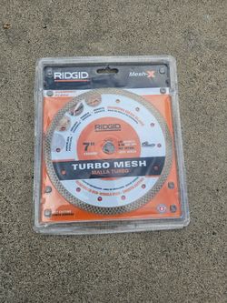 7 in. Turbo Mesh Rim Diamond Blade