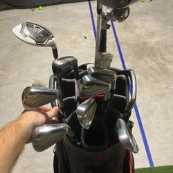 Nike Vapor Pro Combo Iron Set 5-A + Bag, Cobra Bio Cell Driver, Rbz 3 Hybrid, Adam’s 4 Dhy 