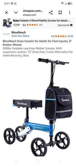 BlessReach Lightweight Knee Scooter