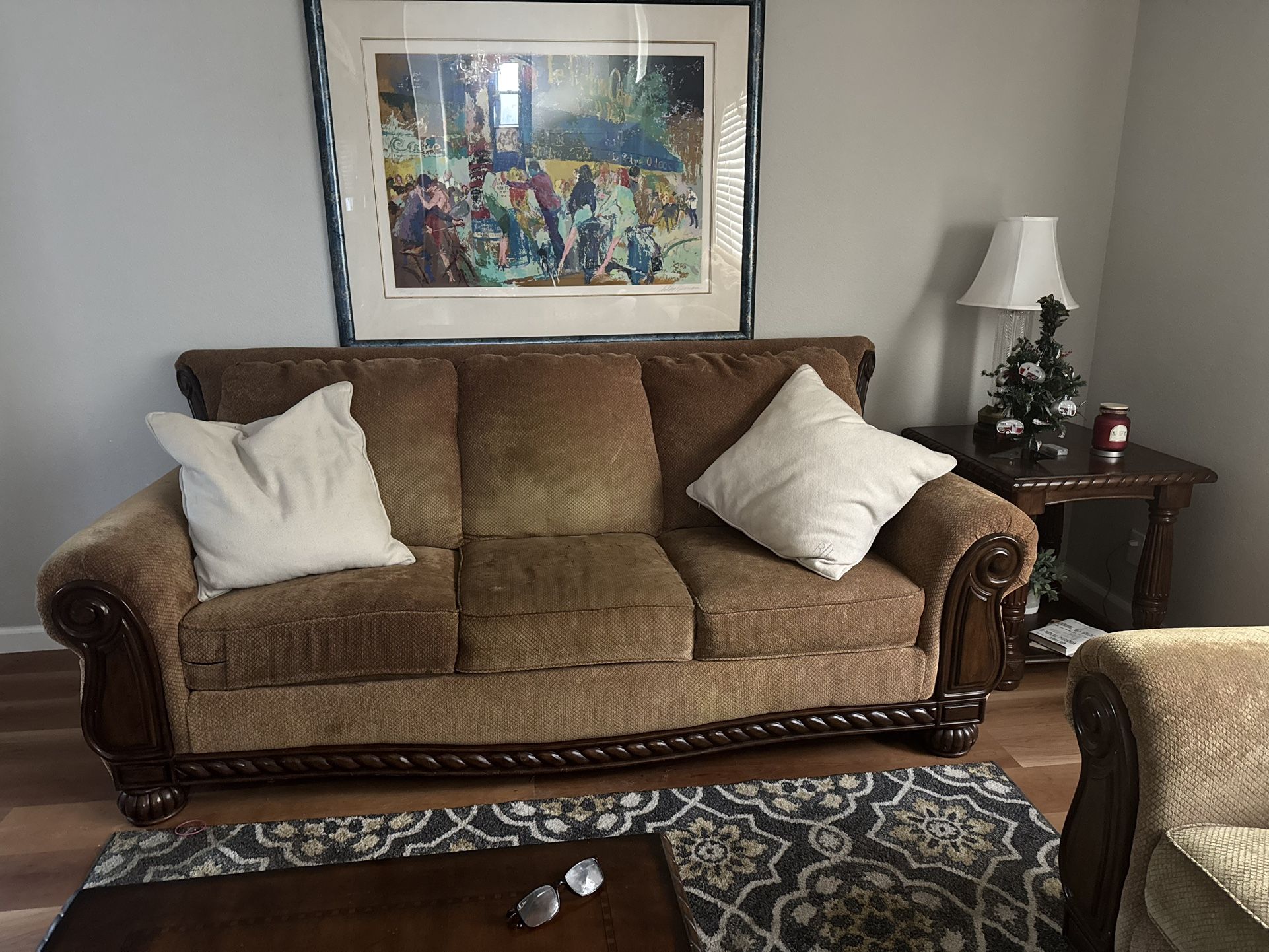 Traditional Couch And Loveseat 