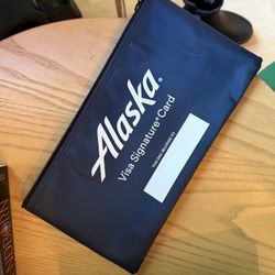 Alaska Airlines FA Application Bag and Green Journal