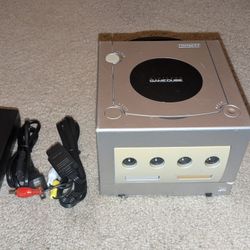 Silver GameCube Console