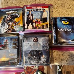 75 Blu Ray Movies With Cover Art