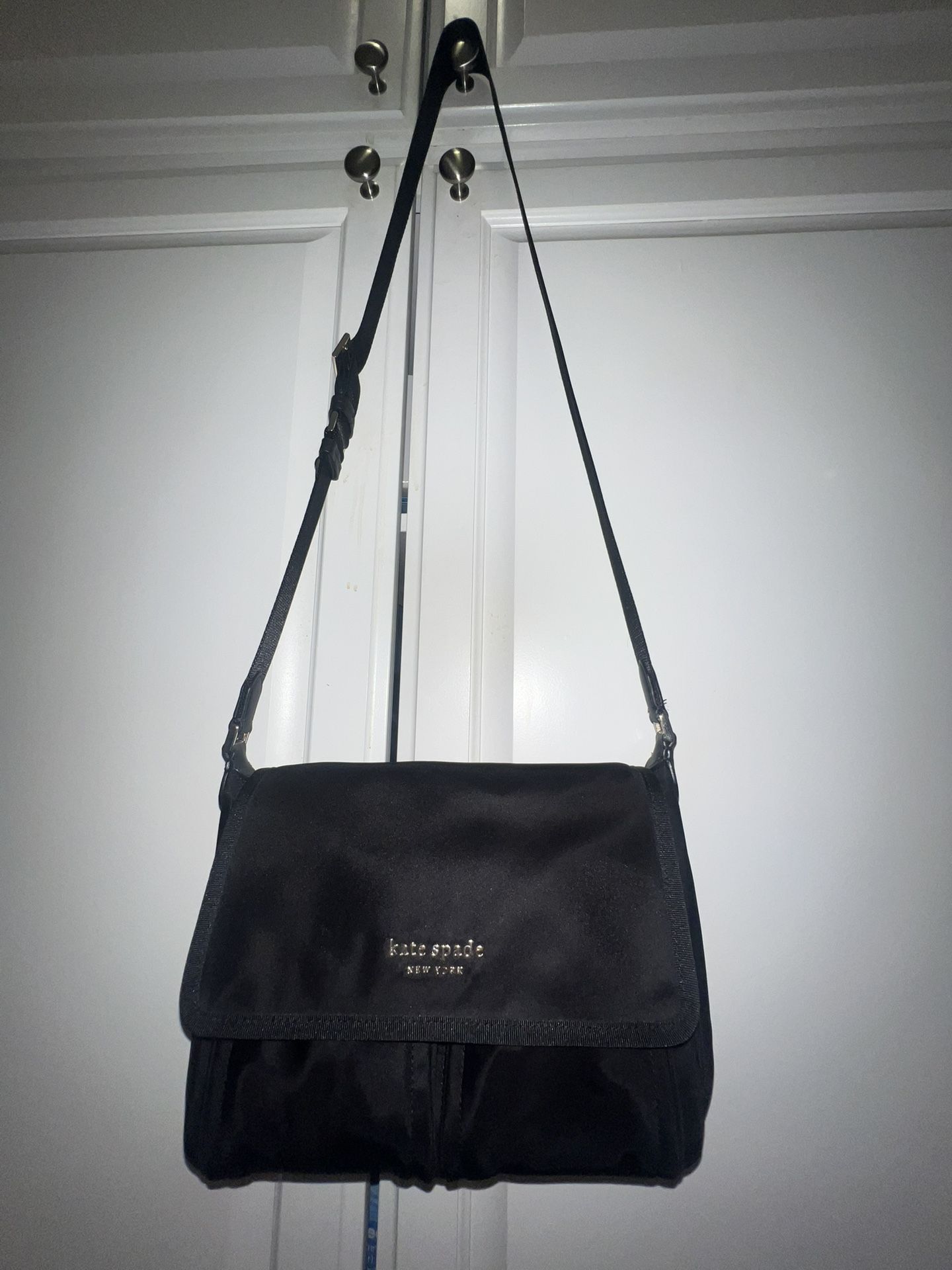 Kate Spade The Little Better Sam Messenger In Black