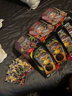 Pokemon Tins & Single Packs