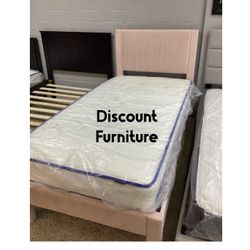 Twin Size Bed With Mattress 