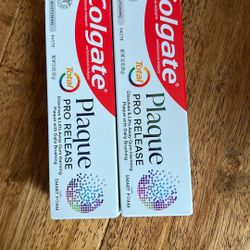 2 Colgate Total Plaque Pro Relase Toothpaste 