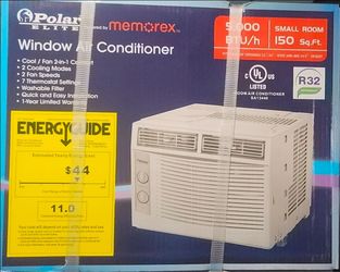 Polar Elite by Memorex  5000 btu  Window AC