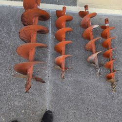 Pole Digging Augers 2" Coupler 