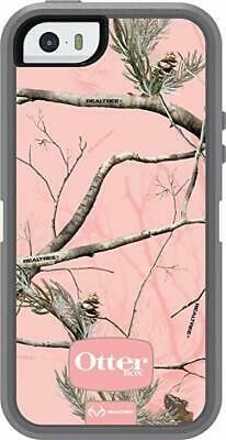 Brand New iPhone 5 / 5s OtterBox defender series case real tree pink