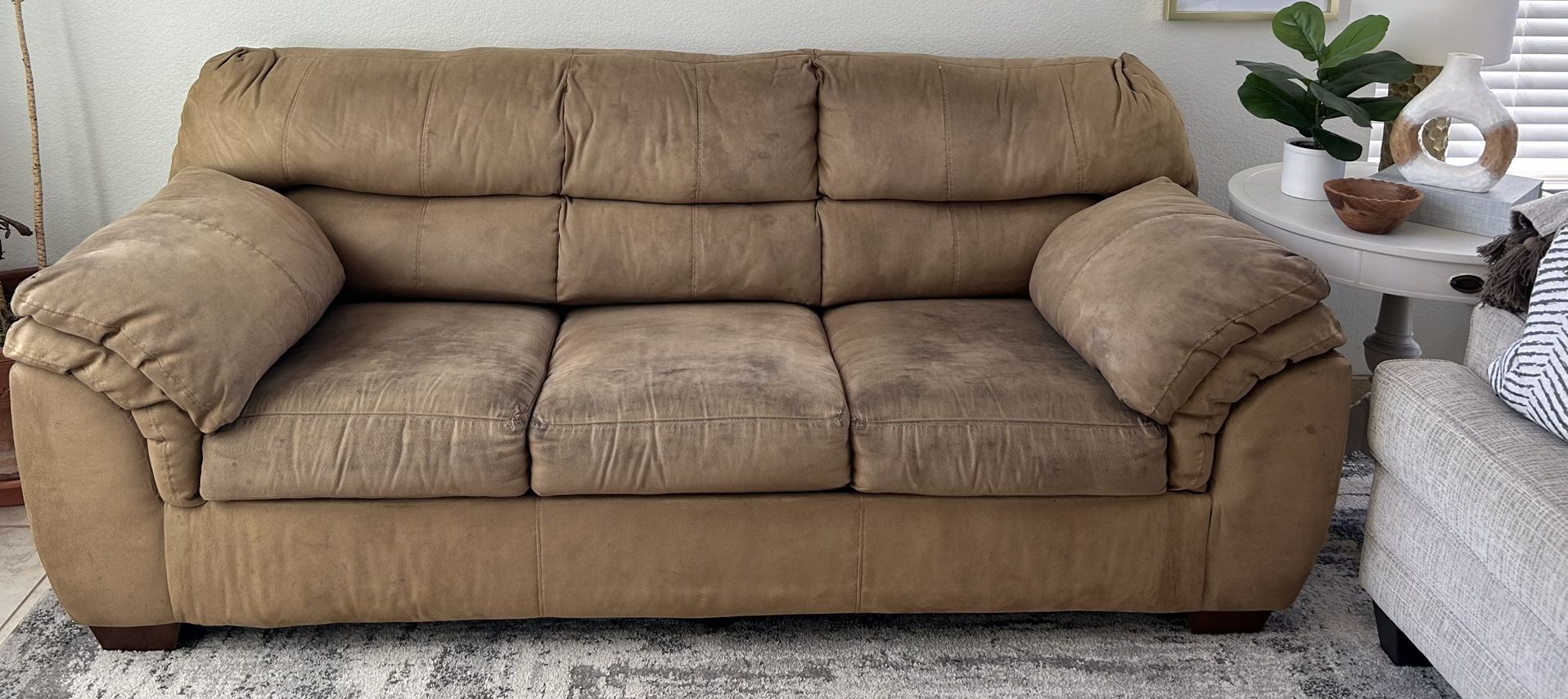 Microfiber Pull Out Sofa Bed