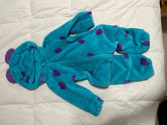 Monsters Inc Sully Baby Costume Onesie