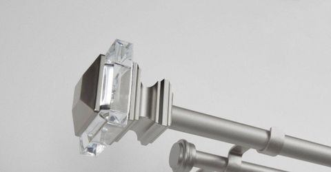 Single Curtain Rod 90"
