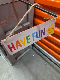 5 hanging Signs