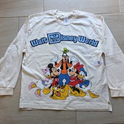 Disney Parks 2024 Mickey & Friends Crew Size Large- STITCHED