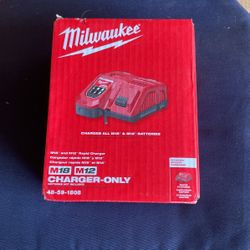 Milwaukee M18-M12 Rapid Charger NEW
