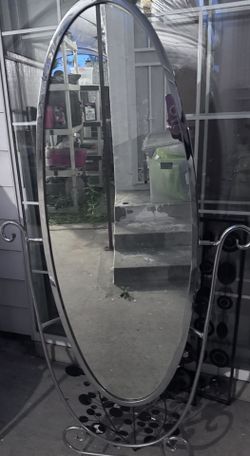 Floor Metal Mirror